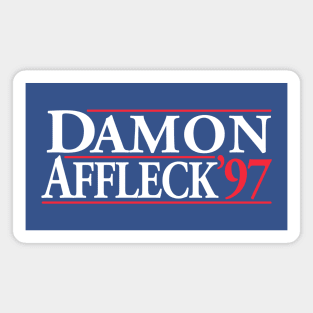 Damon & Affleck campaign Magnet